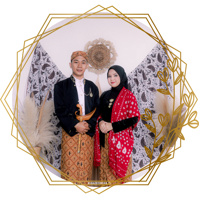 Laila & Joko frame gold