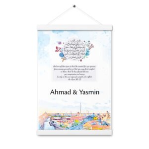 Rolling Print Canvas - Hadiah Pernikahan